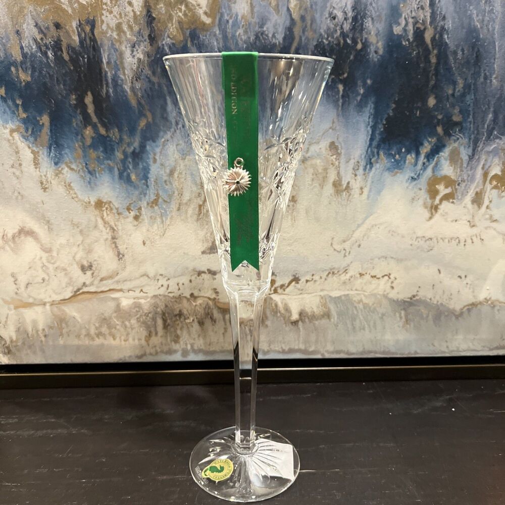 Waterford Snowflake Wishes Courage 2nd Edition Champagne Flute / See Details